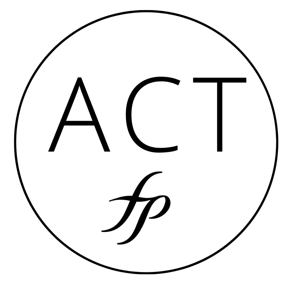 ACT with fp written underneath